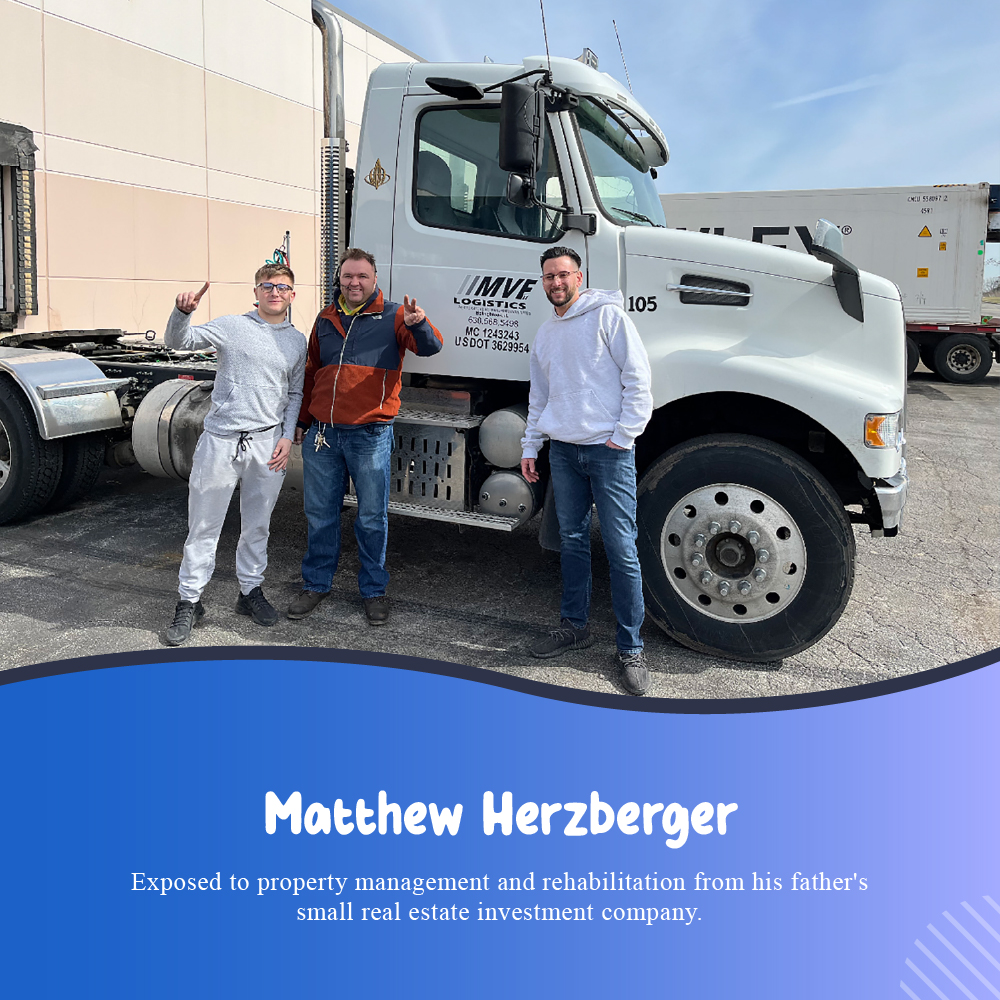 Matthew Herzberger navigating the competitive landscape of logistics with resilience and vision.